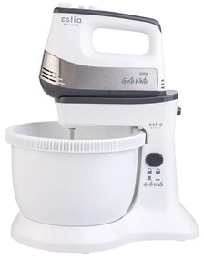 Μιξερ Gusto White 500W Με Περιστρεφομενο Μπολ 3.4Lt - Estia