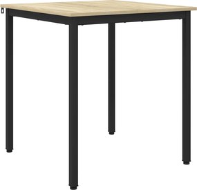 vidaXL Τραπεζαρίες 70 x 70 x 75 cm Επεξεργασμένο Ξύλο Sonoma Δρυς