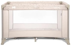 Παρκοκρέβατο  Carina 1 Layer Beige Stars 10080662417 Lorelli