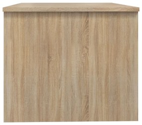 vidaXL Τραπεζάκι Σαλονιού Sonoma Δρυς 80x50x42,5 εκ Επεξεργασμένο Ξύλο