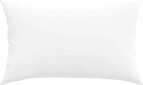 vidaXL Μαξιλάρι Καναπέ 2 pcs Λευκό 50 x 30 cm ύφασμα