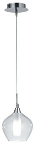 Φωτιστικό Οροφής Skyline I-SKYLINE/S1 1xG9 Led Φ16,7cm 120cm Clear Luce Ambiente Design Glass