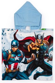 Παιδικό Πόντσο (50x100) Dimcol Avengers 40 Ice Blue