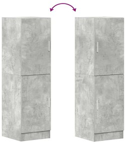 Ντουλάπι κουζίνας Σκυρόδεμα Γκρι 38x41,5x131,5 cm - Γκρι