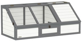Turtle Box Εξωτερικό περίβλημα χελώνας χωρίς πάτο Σχέδιο Easy Open Turtle House Λευκό