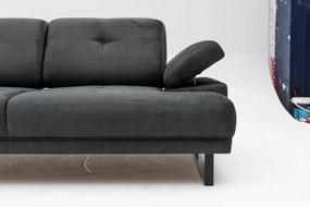 2-Seat Sofa-Bed Mustang - Anthracite Anthracite