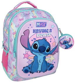 Σχολική Τσάντα Δημοτικού (32x18x43) Must Lilo &amp; Stitch Having A Blast 000564812