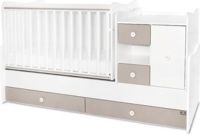 BED MINI MAX 190/72 COLOUR WHITE/STRING  NEW