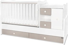 BED MINI MAX 190/72 COLOUR WHITE/STRING  NEW