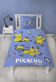 Σετ κάλυμμα παπλώματος Pokémon Μπλε 2 Τεμάχια