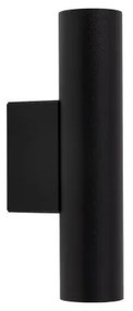 Απλίκα Φωτιστικό Τοίχου 2xGU10 10W IP20 Fourty Wall Nowodvorski-10753-Μαύρο 10753