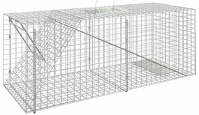 vidaXL Παγίδα Ζώων 64,5 x 25 x 26,5 εκ. από Γαλβανισμένο Χάλυβα