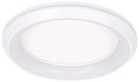 Φωτιστικό Οροφής - Πλαφονιέρα Melina 61041 Led 55W Φ48cm White GloboStar Plastic