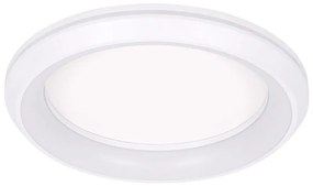 Φωτιστικό Οροφής - Πλαφονιέρα Melina 61041 Led 55W Φ48cm White GloboStar Πλαστικό