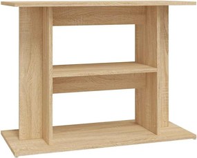 vidaXL Βάση Ενυδρείου Sonoma Δρυς 80x35x60 εκ. από Επεξεργασμένο Ξύλο