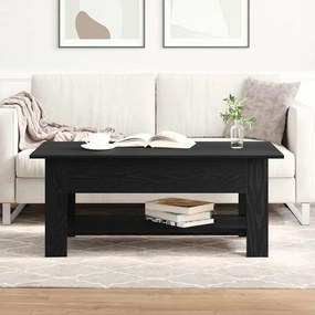 vidaXL Καφετιέρα Μαύρου Δρυς 102x55x42 εκ. Φτιαγμένη από ξύλο