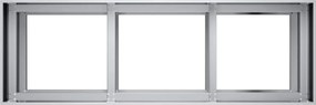 vidaXL Γλάστρα Κήπου Ασημί 120 x 40 x 60 εκ Γαλβανισμένος Χάλυβας