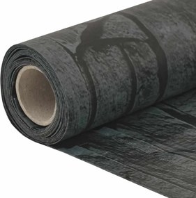 vidaXL Περίφραξη Μπαλκονιού Σχέδιο Ledge Stone Γκρι 600x120 εκ. PVC