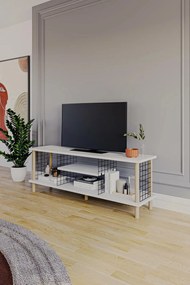 Stewehome Μεταλλικά έπιπλα τηλεόρασης 120*30*40cm