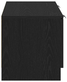 vidaXL Ντουλάπι TV Μαύρο 102 x 35 x 36.5 εκ Επεξεργασμένο ξύλο