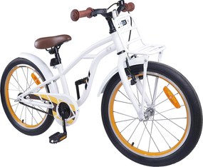 vidaXL Παιδικό Ποδήλατο 22 ίντσες για 7-12 ετών Λευκό