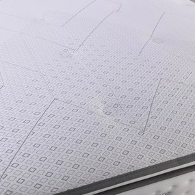ΣΤΡΩΜΑ Pocket Spring 5-Zone Gel Memory Foam + Latex, Μονής Όψης (2)   1τμχ