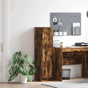 vidaXL Ψηλή Ντουλάπα Καπνιστή δρυς 31,5 x 32 x 124 εκ