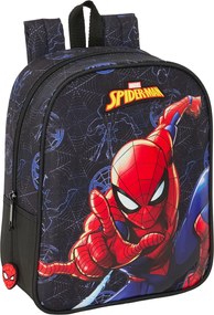 Σχολική Τσάντα Spider-Man Attack Μαύρο 22 x 27 x 10 cm