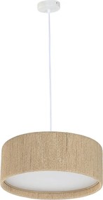 Φωτιστικό Οροφής Home ESPRIT Καφέ Σχοινί 50 W