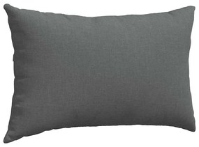 vidaXL Μαξιλάρι Καναπέ 2 pcs Σκούρο Γκρι 50 x 30 cm ύφασμα