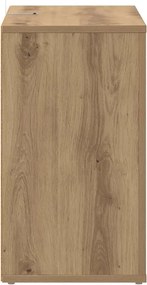 vidaXL Πλαϊνό γραφείο Artisan Oak 80 x 30 x 53 εκ. Επεξεργασμένο Ξύλο