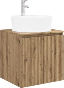 vidaXL Σετ Ντουλαπιών Μπάνιου 5 pcs Artisan Δρυς Επεξεργασμένο Ξύλο