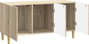 vidaXL Ντουλάπι TV 99 x 34,5 x 50 εκ. Sonoma Δρυς Επεξεργασμένο Ξύλο