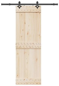 Μηχανισμός Συρόμενης Μεσόπορτας Μαύρος 152,5 εκ. Ατσάλινος