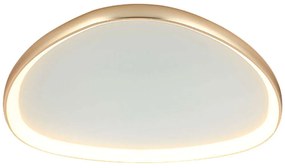Φωτιστικό Οροφής - Πλαφονιέρα 23088 60x60x6,4cm Dim Led 2541lm 32W 3000K Gold