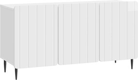 vidaXL Ντουλάπι TV 99 x 34,5 x 52 cm Γυαλιστερό Λευκό