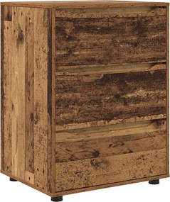 vidaXL Ντουλάπι αποθήκευσης Παλιό Ξύλο 60 x 48 x 81 εκ
