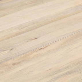 vidaXL Τραπεζαρία Στρογγυλή 110 x 76 εκ. από Μασίφ Ξύλο Μάνγκο