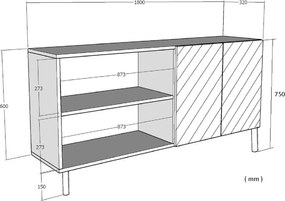 Console Tuna 180 - Anthracite, Gold Anthracite
Gold