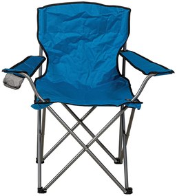 Καρεκλάκι Παραλίας-Camping Πτυσσόμενο L5002-B 47x76x45/80cm Blue
