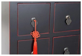 Τηλεόραση DKD Home Decor Μαύρο Πολύχρωμο Ξύλο Έλατο Ξύλο MDF 130 x 24 x 51 cm