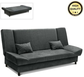 Kαναπές - Κρεβάτι Με Αποθηκευτικό Χώρο Tiko Plus 0096461 200x90x96cm Dark Grey