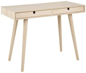 Τραπέζι γραφείου Oakland G104, Με συρτάρια, 74x100x45cm, Ξεθωριασμένη βελανιδιά