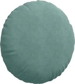 vidaXL Μαξιλάρια καθισμάτων 2 pcs Θαλασσί Ø60 x 21 εκ Βελούδο