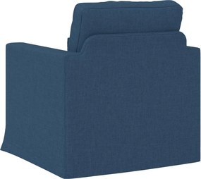 vidaXL Καναπές Μπλε 78 x 78 x 80 εκ. ύφασμα