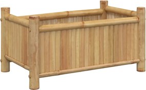 vidaXL Ζαρντινιέρα 50x30x25 εκ. από Μπαμπού