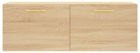 vidaXL Ντουλάπι Τοίχου Sonoma Δρυς 100 x 36,5 x 35 εκ. Επεξεργ. Ξύλο