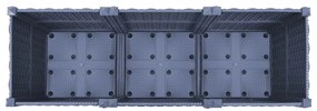 vidaXL Ζαρντινιέρα 120 x 40 x 38 εκ. από Πολυπροπυλένιο