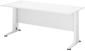 BASIC Γραφείο Απόχρωση Άσπρο 180x80x75cm ΕΟ998,2