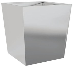 vidaXL Ζαρντινιέρες Κήπου 2 τεμ. 50x50x50 εκ. από Γαλβανισμένο Χάλυβα